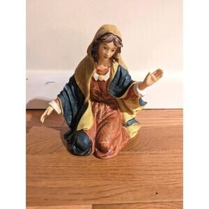 Grandeur Noel Nativity Vintage Porcelain Mary Replacement Christmas 1999 O'Well